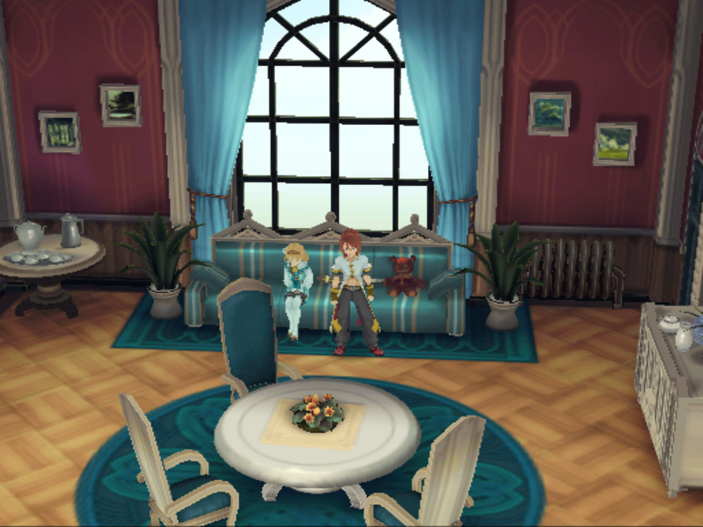 mukubird's tweet photo. Natalia's chamber looks nice! Though the teddy bear did catch my  eye — it has some tuft of red hair on its head if you take a close look  at it. Maybe it's modeled after Luke (Asch)? https://t.co/KJPkIiKBVz
