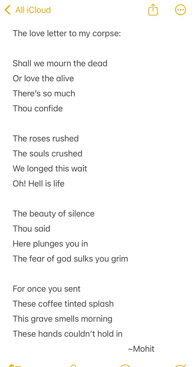 So everything has been very weird for me lately, and last night I decided to finally catch that pen again…..
I’ve always been into writing but using it as therapy is the best feeling :)))
Do give it a read if you feel like