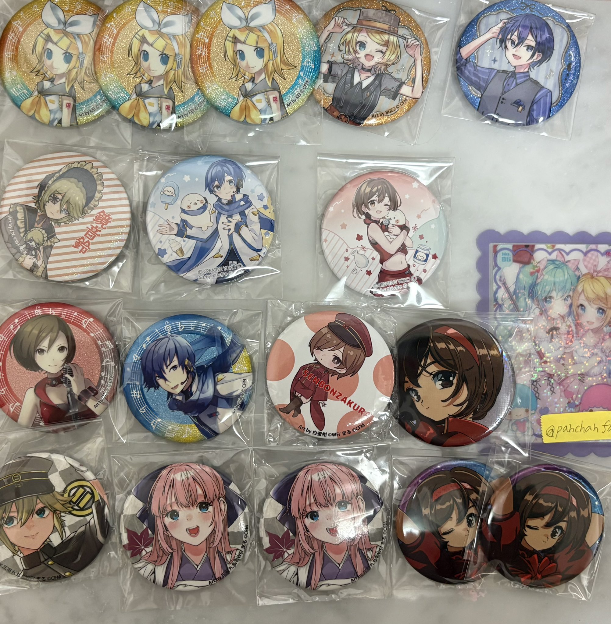 ビバレン　ミオ　カバーアート　缶バッジ　アクリルブロック　まとめ売り ぱんちゃん on X: 