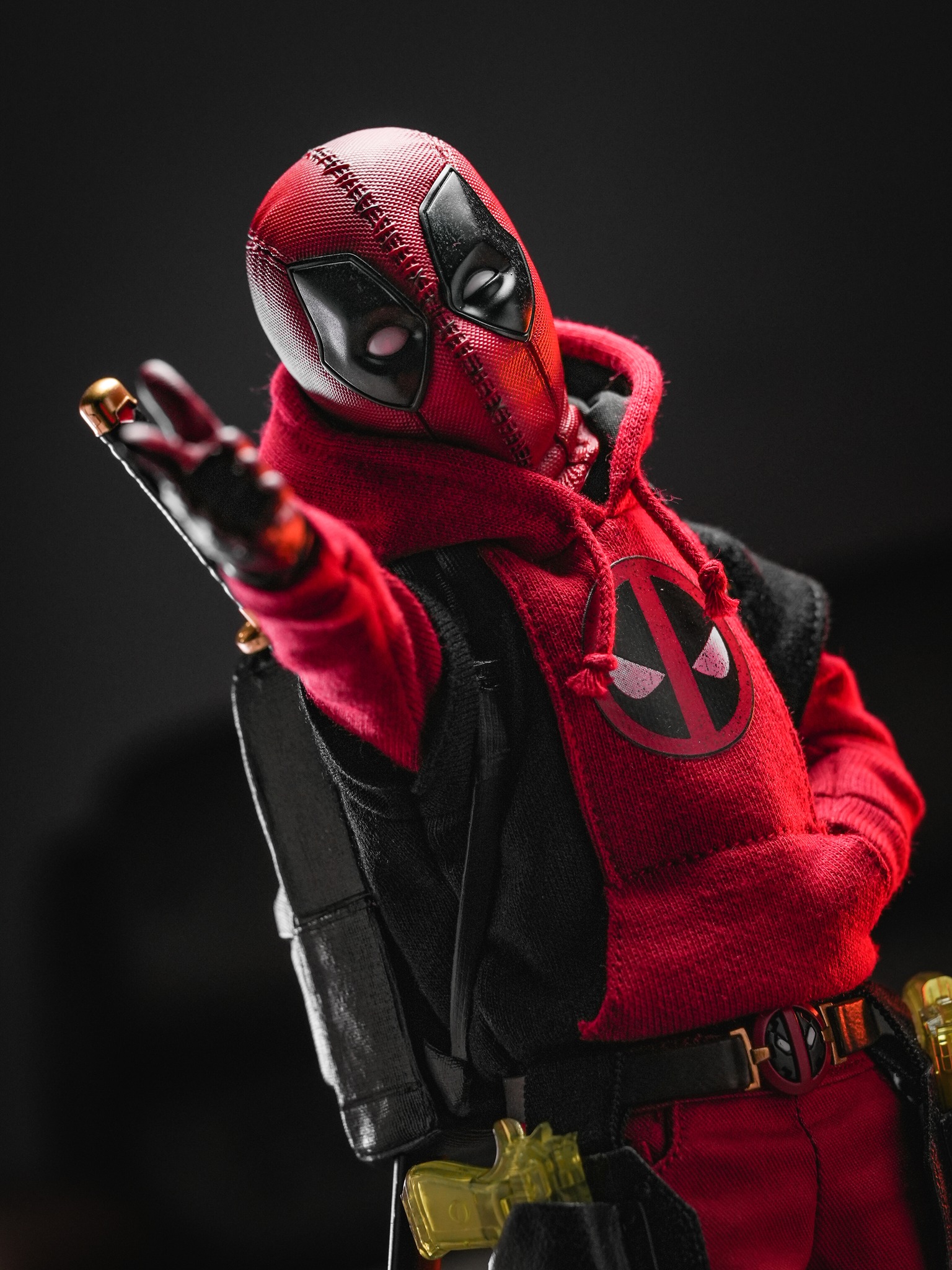キッドプール　ホットトイズ Deadpool vs Wolverine Deadpool & Wolverine MMS763 Kidpool 1/6th Scale Collectible