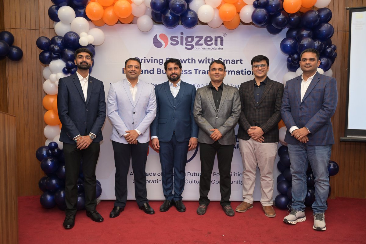 SigzenTech's tweet photo. A Decade of Dedication @SigzenTech! 🙌 We are thrilled to celebrate our 10th anniversary – a journey powered by innovation, trust, and shared success.
#SigzenTurns10 #ERPNext #erpsolution #TeamSigzen #InnovationInAction #sigzenJourney #sigzen #sigzentechnologies #sigzenteam https://t.co/WkSnwYOvuL