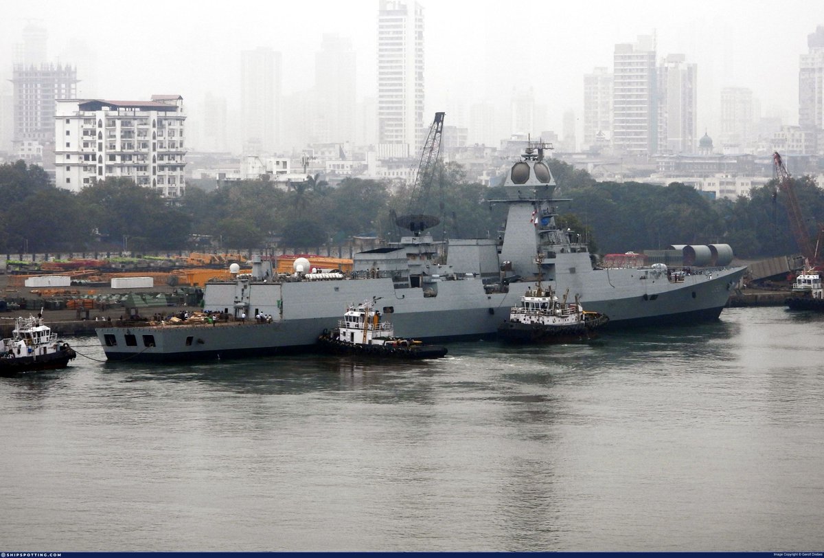 Another great shot from Gerolf Drebes, this one is the INS Surat (P-15B)