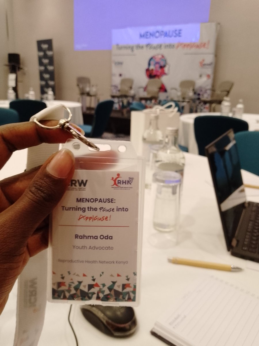 Menopause is one of the most under supported and under discussed issues facing women in Africa. Today for the first time ever , we're talking about it. <a href="/aphrc/">APHRC</a> <a href="/rhnkorg/">Reproductive Health Network Kenya</a> <a href="/ICRWAfrica/">ICRW Africa</a>