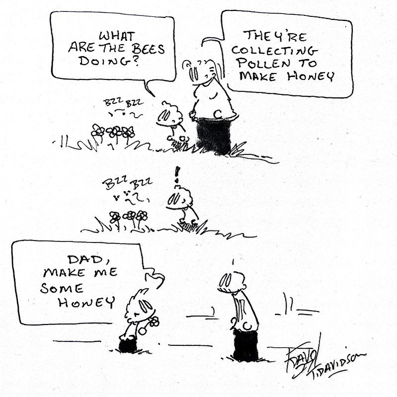 davo_77's tweet photo. Honey…
#kids #parenting #Bees #makehoney
#comics #dailycomic #artofdavo77 #born2drawcreations #webtoon #webcomic #humour #humor #fyp #onlinecomic #writingcommunity #thequickscribblescomicstrip
You can see more at
https://t.co/KZsGHZnas7
And
https://t.co/WsxhF1euKg https://t.co/odw39RZ4Ld