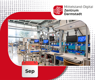 OREG_Tweets's tweet photo. Auch im September bietet unser Kooperationspartner Mittelstand-Digital Zentrum Darmstadt @digi_Darmstadt wieder zahlreiche kostenlose Präsenz- und Online-Veranstaltungen an. Die Themen sind u.a.: Wertstromanalyse 4.0 und Gefahren durch KI. Mehr unter: https://t.co/wwXiQajOnq https://t.co/nrTH9zAV7x