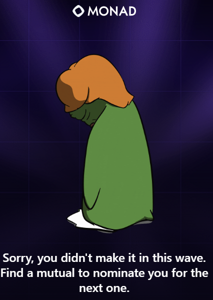 cube069's tweet image. Got a monad card ? @monad 
If someone sees it and have a card to offer, I&apos;d be glab to receive 💜