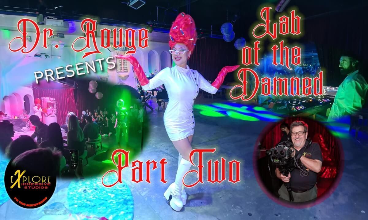 Dare to be BOLD on JillVR! Anytime is a good time to party and Dr Rouge has just the right prescription. Dr. Rouge invites you to THE party where you'll see things that you'll never forget! Welcome to the Lab of the Damned! Party time!!! deovr.com/pkvcx7