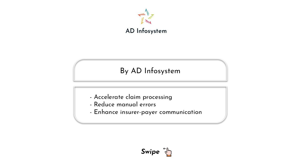 AdInfosyst72459's tweet image. Simplify insurance operations with EDI.
Faster claims, fewer errors, happier customers.

#EDIIntegration #InsuranceTech #ADInfosystem #ClaimsAutomation