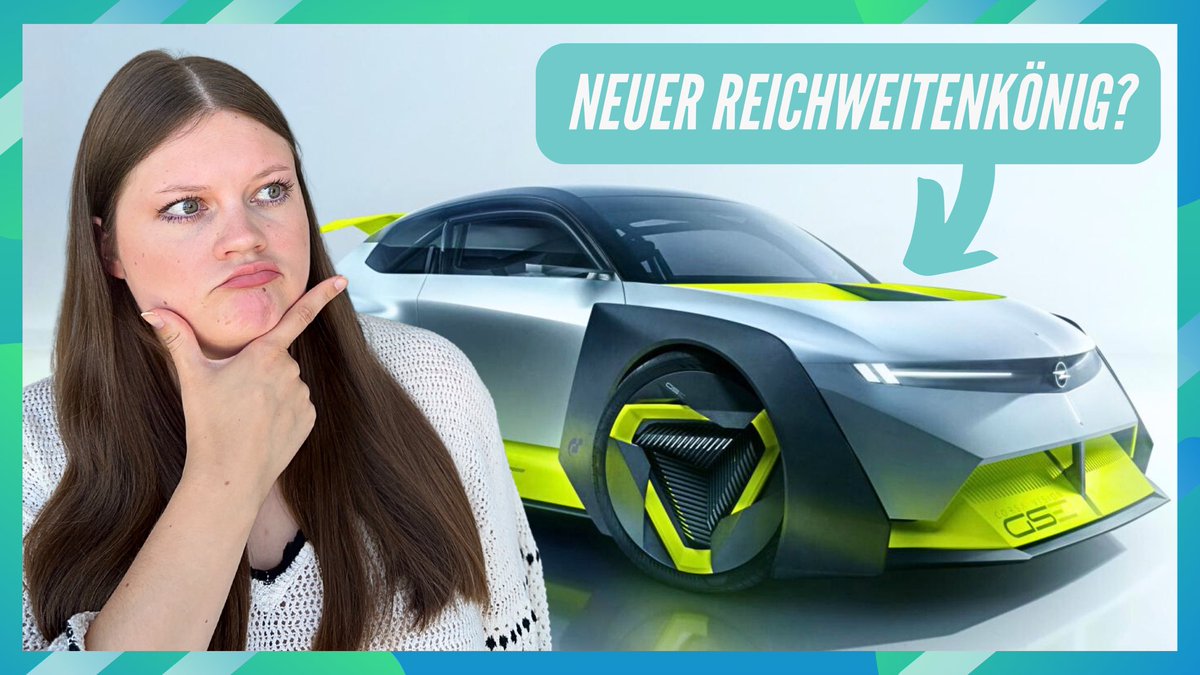 Sagt hallo zum Opel Corsa GSE Vision Gran Turismo! Uff, sperriger Name😂

Das coole Concept Car der Rüsselsheimer lässt sich demnächst in Gran Turismo 7 fahren, teasert wohl aber auch den nächsten Corsa mit 82 kWh LFP Akku und 500 km Reichweite an?!👀

youtu.be/7vtL_fWaB-4