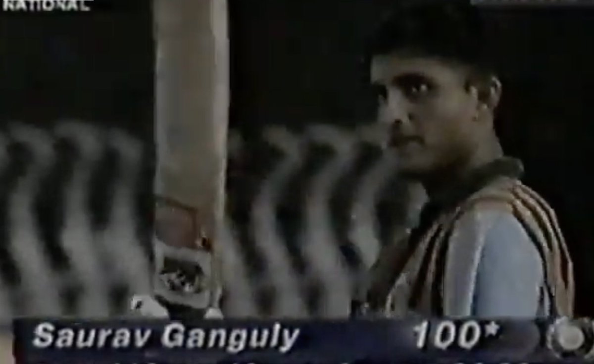 1997🗓️#OnThisDay Sourav Ganguly notched his first ODI century, and in the same match, Muralitharan captured his 100th ODI wicket by sending Dada back
#INDvSL #CricketTwitter
