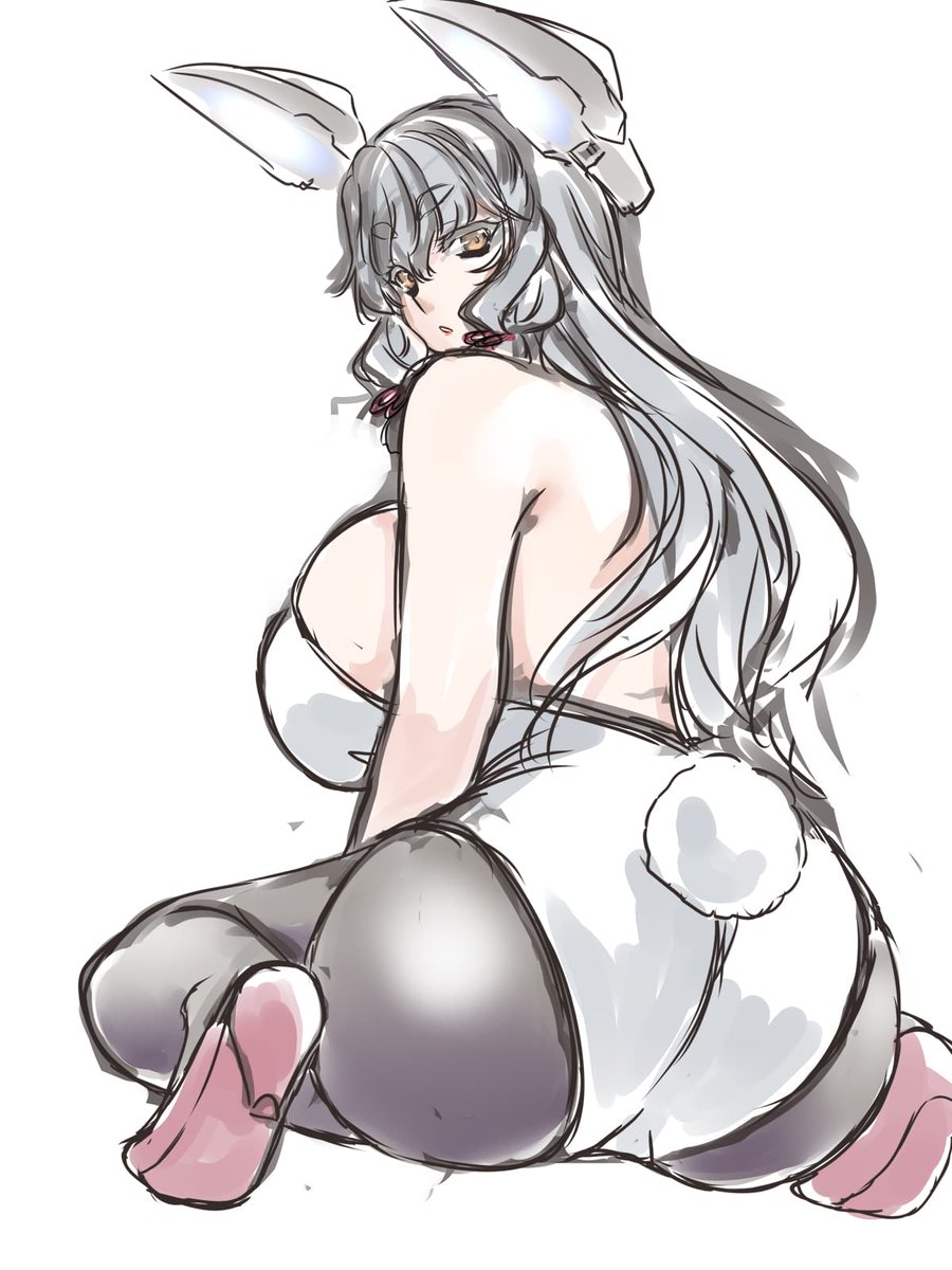 Д◎) 8月? バニーガール描くに決まってんでしょ!!(アタマ ガ キマッテマセン カ? 
#これを見た人は無言で去年の8月の画像を貼る 