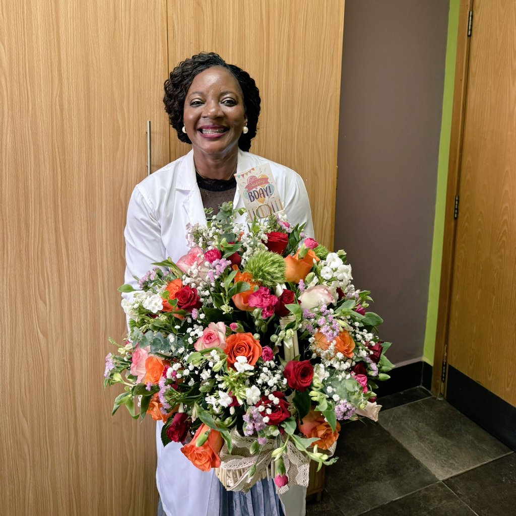 Happy birthday to Dr. <a href="/SabrinaKitaka/">Sabrina Kitaka</a>, one of the most joyful pediatricians I know. She always smiles, which I feel all doctors should do no matter what. Musawo, thank you for everything you do. I hope your birthday is filled with the same smile you bring to your practice. 😘🥳🫡