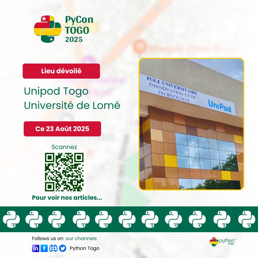 PyCon Togo tweet media