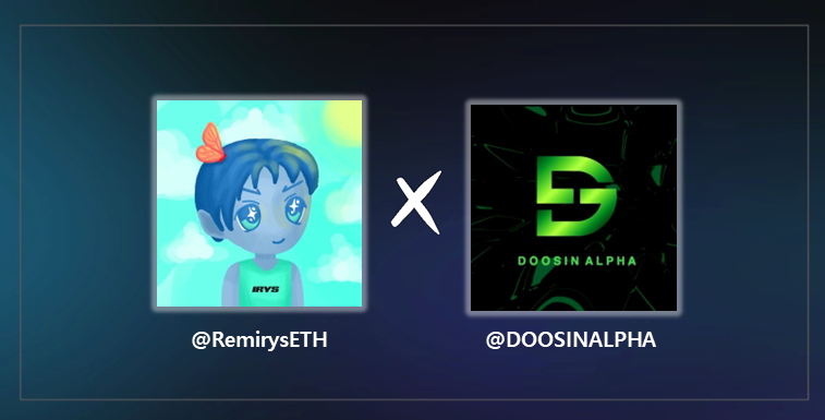 DOOSIN ALPHA (@doosinalpha) on Twitter photo We are excited to announce our partnership with <a href="/RemirysETH/">Remirys (✧ᴗ✧)</a> We are excited to announce our partnership with <a href="/RemirysETH/">Remirys (✧ᴗ✧)</a>