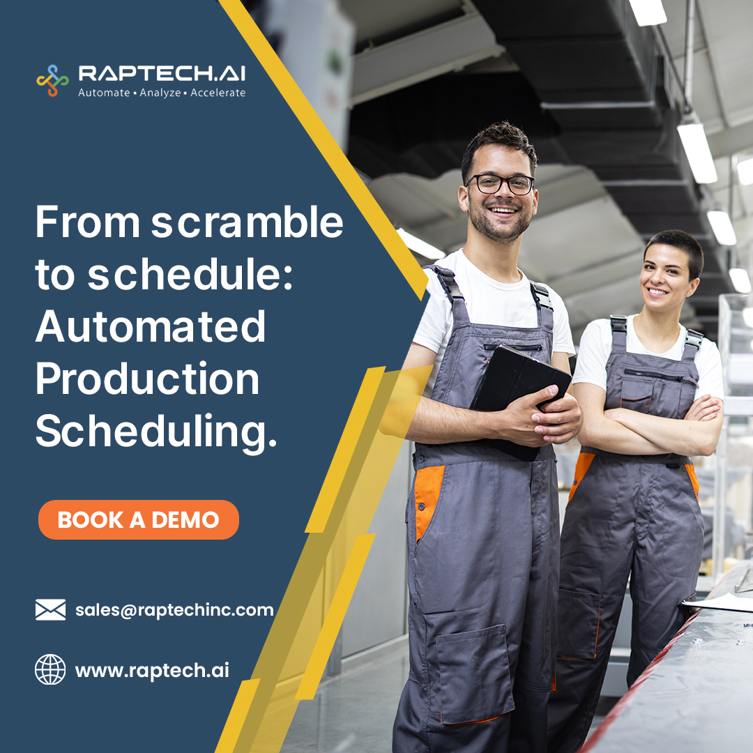 Raptech_AI's tweet image. Rush orders blowing up your plan? Raptech Automation auto-reschedules by machine, people, and materials so the right jobs run first. 

manufacturing production scheduling software. 

Book a 15-min demo: tinyurl.com/4uv7mfrm

#manufacturingproductionschedulingsoftware