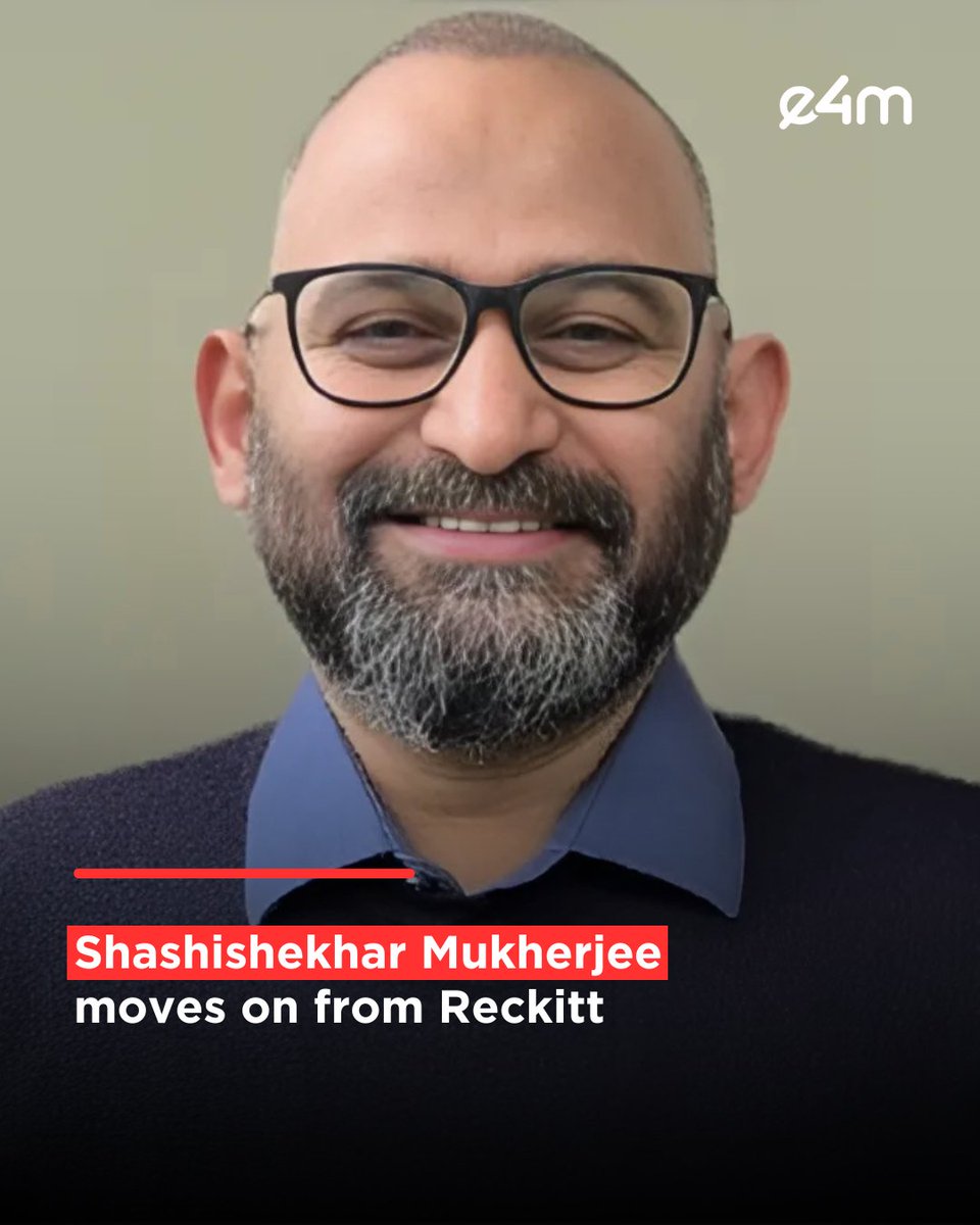 e4mtweets's tweet image. Shashishekhar Mukherjee moves on from Reckitt.
He held the role of Head of Digital Marketing at Reckitt

Read the full story - exchange4media.com/people-movemen…

#e4m #PreferredSources #NewsPersonalization #TrustFirstSearch #BalancedNewsFeed #ReadWhatYouTrust