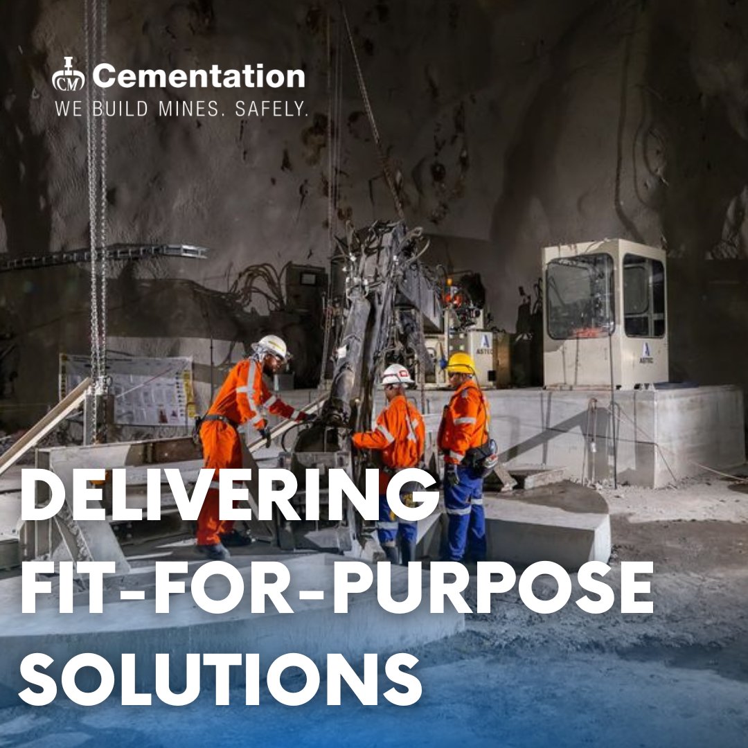 Cementation_Afr's tweet image. Cementation Africa’s engineers and designers are cross-functional and agile. Our Mine Engineering team thrives on multi-tasking, breaking down traditional discipline silos to deliver fast fit-for-purpose solutions that keep projects moving.

 #miningdesign #teamwork #innovation