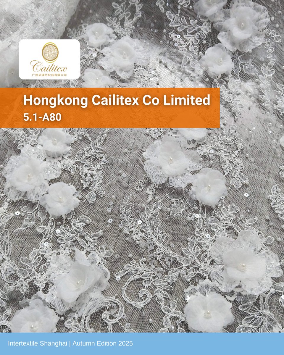 𝗖𝗼𝘂𝗻𝘁𝗿𝘆 / 𝗥𝗲𝗴𝗶𝗼𝗻 𝗽𝗮𝘃𝗶𝗹𝗶𝗼𝗻 : 𝙃𝙤𝙣𝙜 𝙆𝙤𝙣𝙜 𝙋𝙖𝙫𝙞𝙡𝙞𝙤𝙣 [ 1 ]

The Hong Kong Pavilion presented by the Hong Kong Trade Development Council invites 27 exhibitors to showcase their A/W lace &amp; embroidery collection.

Pre-register: dwz.cn/nplQYjyt