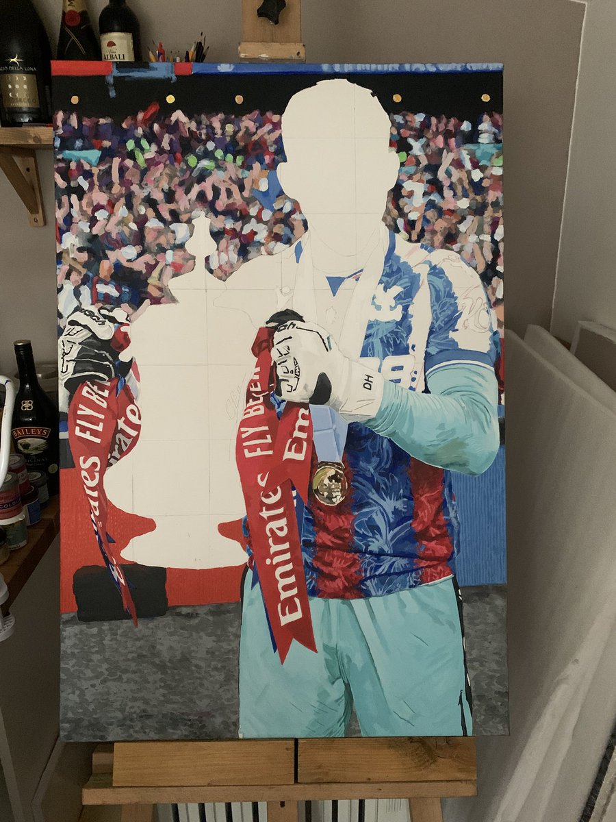 Stuart Ryan (@stuartryan11) on Twitter photo Making progress with my latest painting 🖌️🎨 and it’s definitely a keeper*!! 😉
Any new follows & retweets always appreciated 🙏 or catch me on Instagram at instagram.com/studioartwork_…
❤️💙🦅🏆#cpfc <a href="/cpfcdsa/">Crystal Palace FC DSA</a> <a href="/gazbod/">GazBod</a> <a href="/deanhenderson/">Dean Henderson</a> <a href="/CEO4TAG/">Steve Parish</a> <a href="/CPFC/">Crystal Palace F.C.</a>
*apologies for awful dad joke! Making progress with my latest painting 🖌️🎨 and it’s definitely a keeper*!! 😉
Any new follows & retweets always appreciated 🙏 or catch me on Instagram at instagram.com/studioartwork_…
❤️💙🦅🏆#cpfc <a href="/cpfcdsa/">Crystal Palace FC DSA</a> <a href="/gazbod/">GazBod</a> <a href="/deanhenderson/">Dean Henderson</a> <a href="/CEO4TAG/">Steve Parish</a> <a href="/CPFC/">Crystal Palace F.C.</a>
*apologies for awful dad joke!