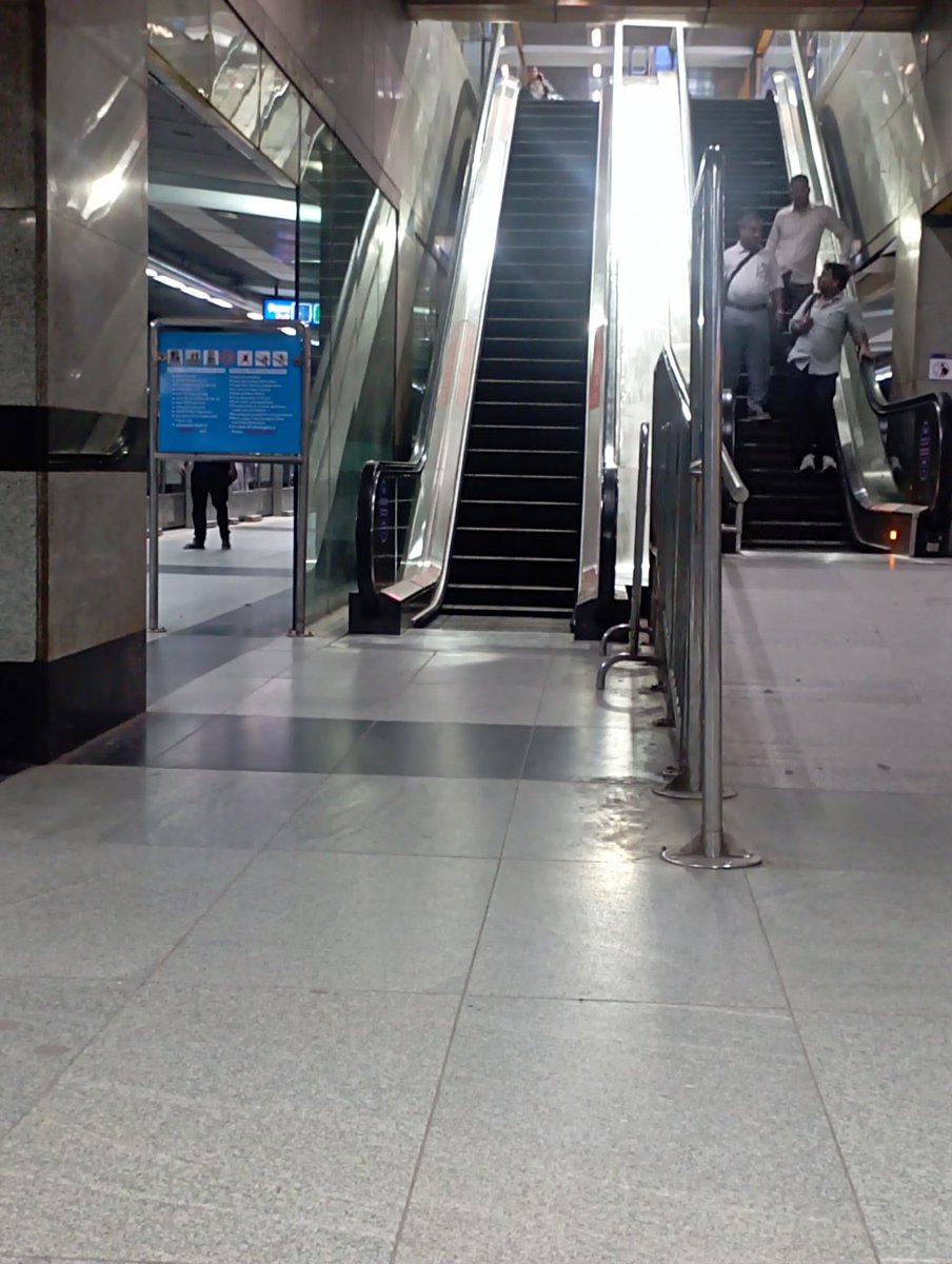 RAJ SINGH (@rajsinghch84328) on Twitter photo The escalator of platform 1 of Chandni Chowk is not working!! Many senior citizens face problems please <a href="/OfficialDMRC/">Delhi Metro Rail Corporation</a> solve this problem
Thank you
Jai hind 🇮🇳 The escalator of platform 1 of Chandni Chowk is not working!! Many senior citizens face problems please <a href="/OfficialDMRC/">Delhi Metro Rail Corporation</a> solve this problem
Thank you
Jai hind 🇮🇳