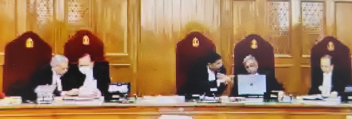 barandbench's tweet image. Bench discusses #PresidentialReference