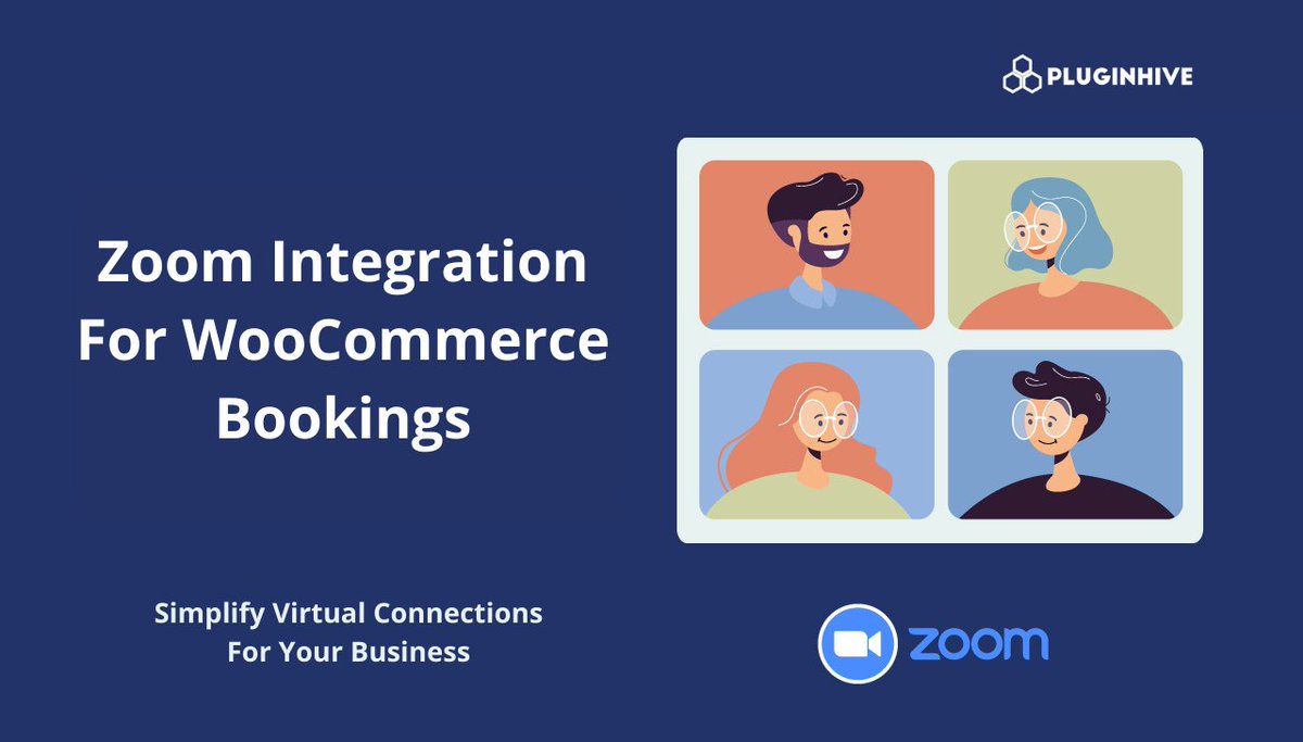 PluginHive's tweet image. 🚨Breaking News: New Plugin Release

The Zoom Integration for #WooCommerce Bookings is launching today.

Generate #Zoom links, send details in confirmations &amp;amp; manage virtual appointments, directly from WooCommerce.

Simplify virtual connections for your business.

#OnlineClass