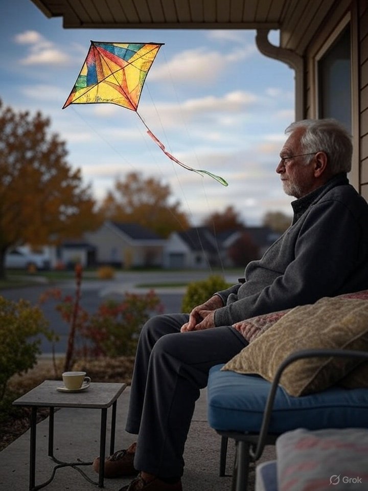 Purpose of a kite is drift in the sky.
Risk failure be it rain or wind
What is the purpose of life?
To decorate the porch?