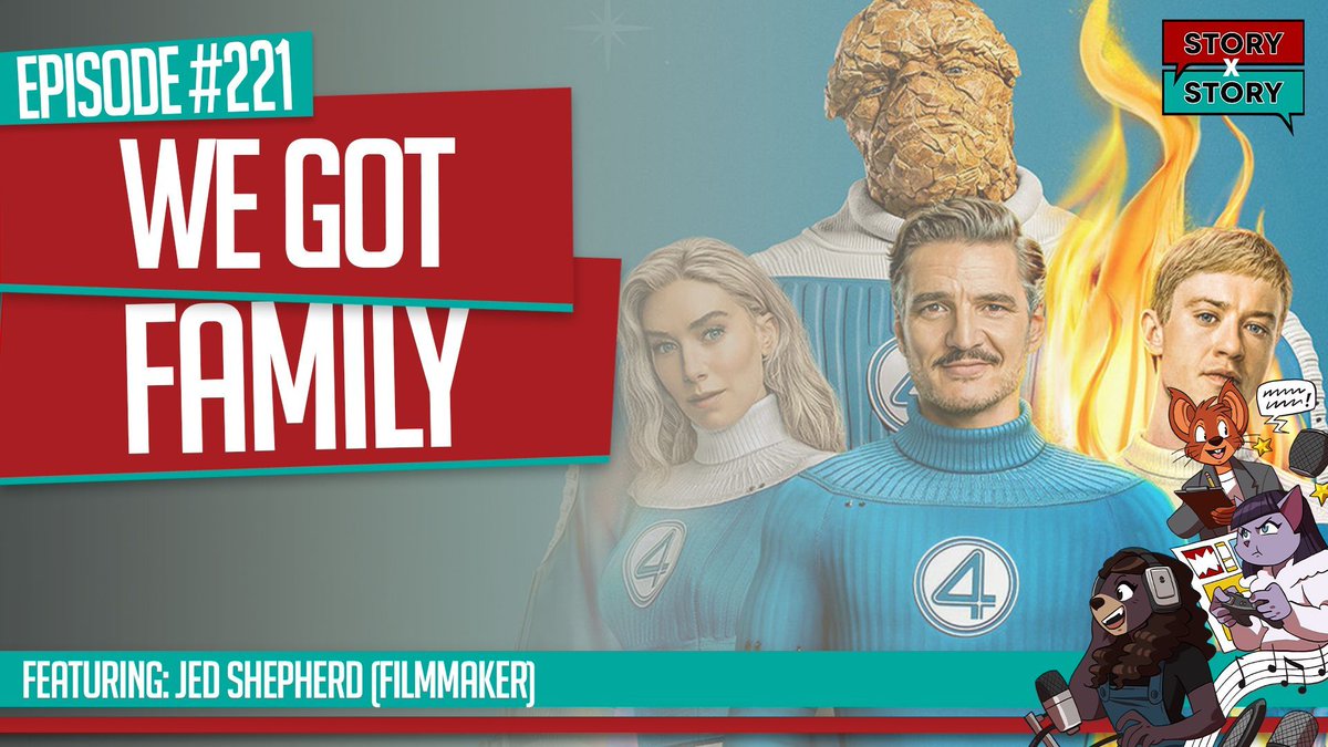 Family, timelines &amp; cosmic threats 💥 In our Story x Story, @tazziii, <a href="/mayamada/">mayamada</a> &amp; @JedShepherd unpack The Fantastic Four: First Steps — Marvel’s latest reboot of their first family 🎧 Weekly episodes: creators.spotify.com/pod/profile/ma…