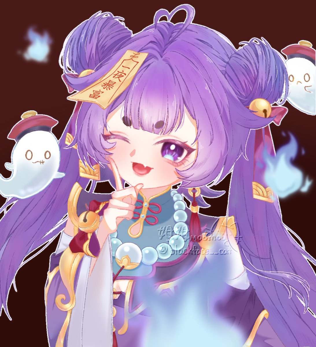 這張真的有好多好多想法⋯
畫得超級超級開心嗚嗚嗚嗚
（甚至平板直接發燙🔥）
-
希望你喜歡❤️
<a href="/zhnxng1546666/">兮清雨兮 I不死不滅系 I</a> 💜
-
#姆姆的手黑黑的 
#伴姆前行 
-
🖤🐱