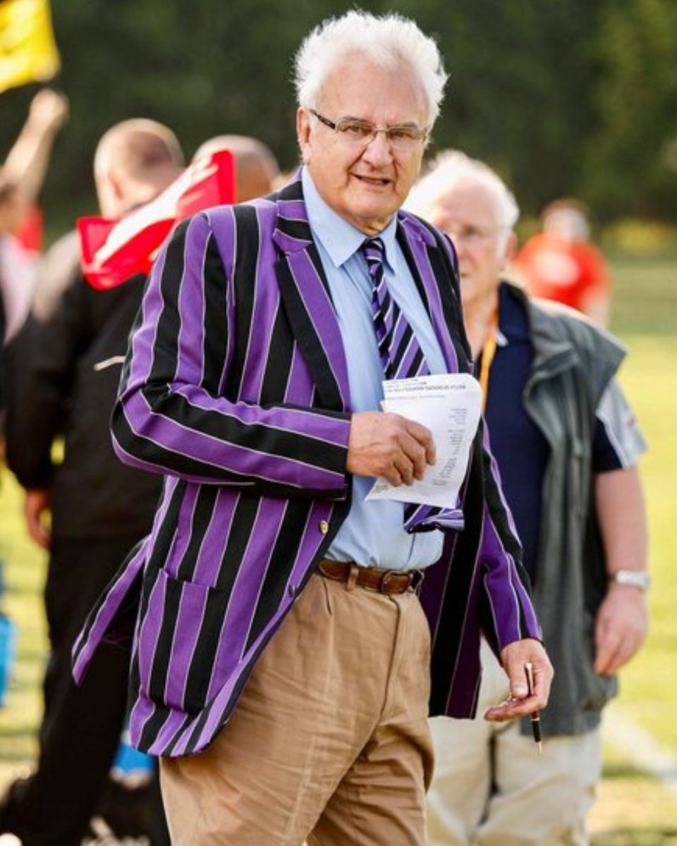 cliftonrugby's tweet photo. 💜🖤 Remembering John Raine 🖤💜

A true part of our fabric, player, President, and lifelong supporter. His passion, humour &amp; loyalty shaped generations.

Join us to celebrate his life on Fri 5th Sept, 3pm at the club. All welcome.

#CliftonRugby https://t.co/mjB6wlKKzU
