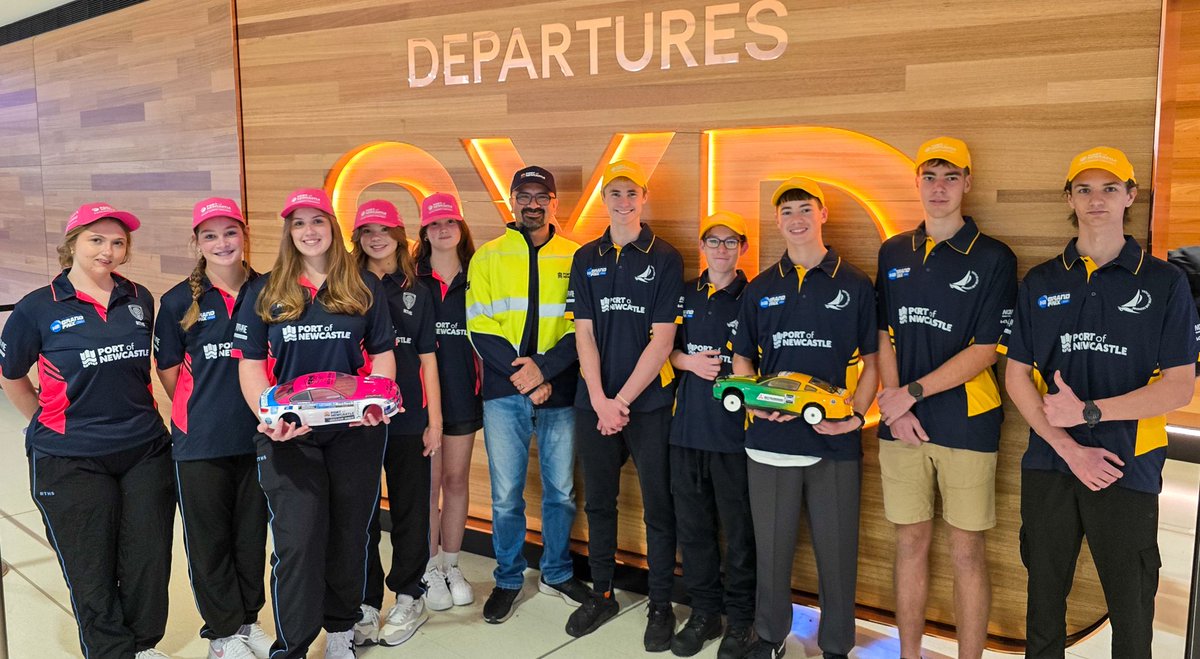 SlatteryAU's tweet photo. 🇦🇺🚗💨 eevee auctions is proud to back Rutherford Tech’s Pink Nova Racing as they land in Germany for the H2 Grand Prix World Finals! After winning Women in STEM + Innovation Awards in NSW, they’ll now take on 53 teams worldwide. Good luck team! 🌍🙌 #H2GP #STEM https://t.co/9h6hd2p96s