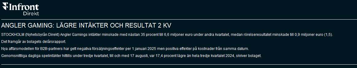 AbcpokerBI's tweet image. #Angler ... vinstvarning någon???