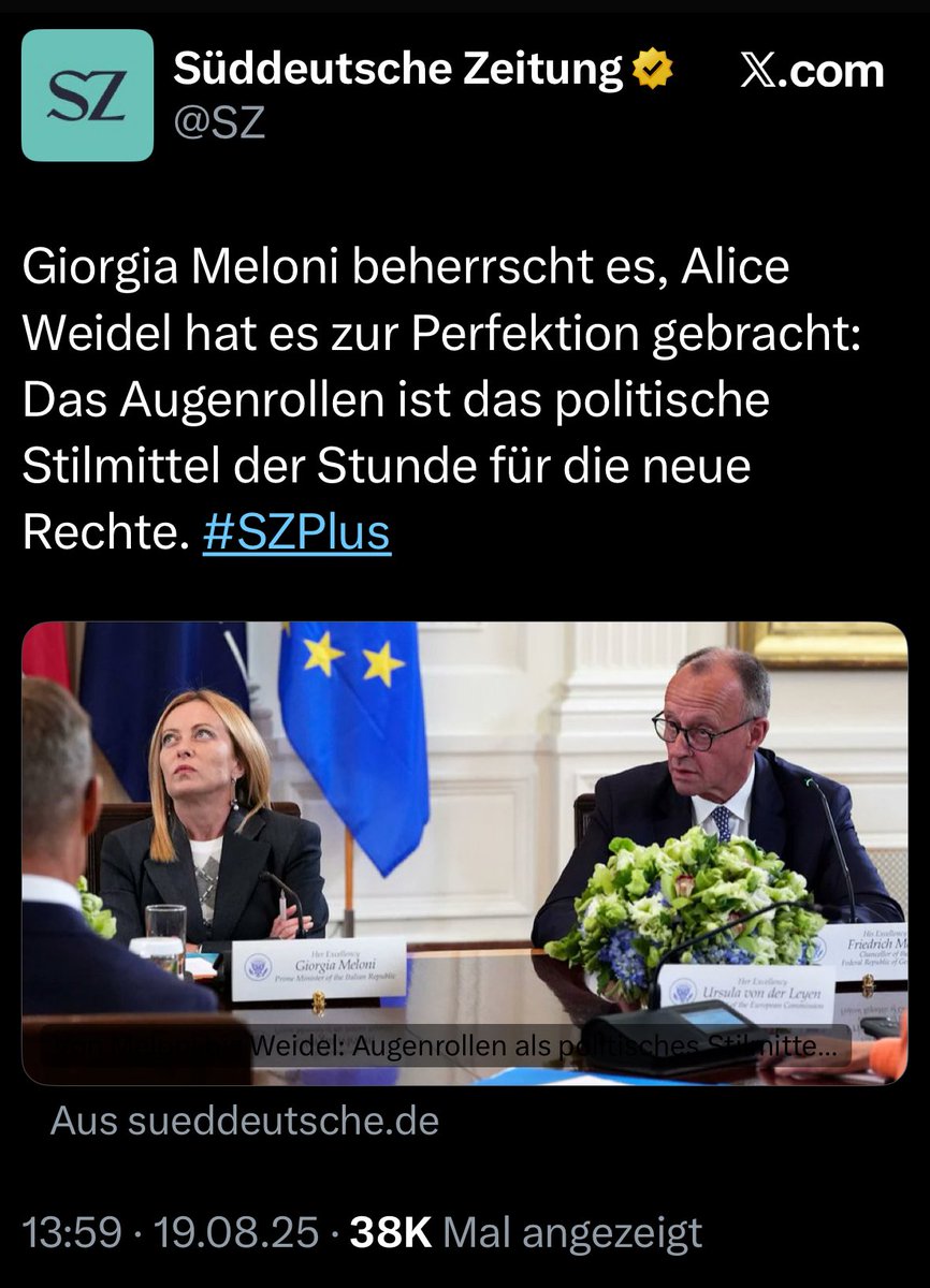 Augenrollen jetzt auch rechts … 🤷🏼‍♂️