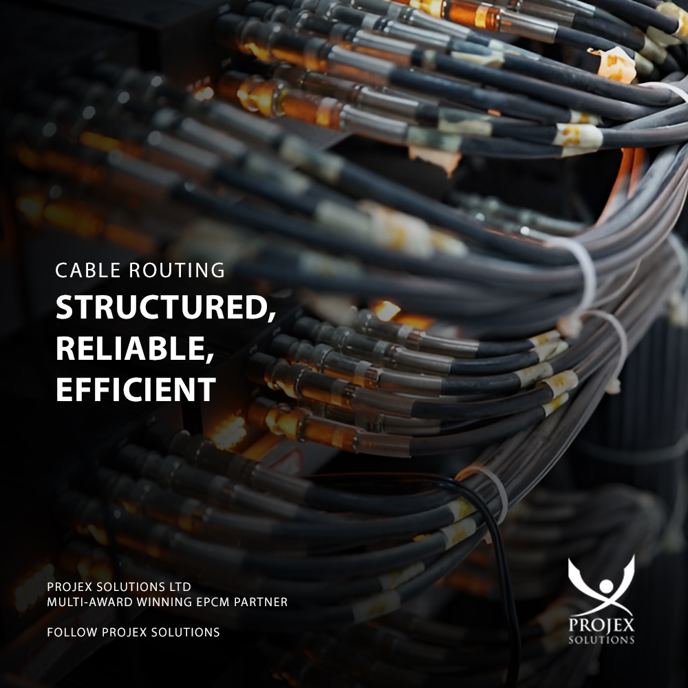 In any industrial environment, poor cable routing creates long-term risk - from interference and voltage drops to maintenance headaches.

Get your systems connected the right way - clean, clear, and future-proof.

#CableRouting #ElectricalDesign #IndustrialWiring #ProjexSolutions