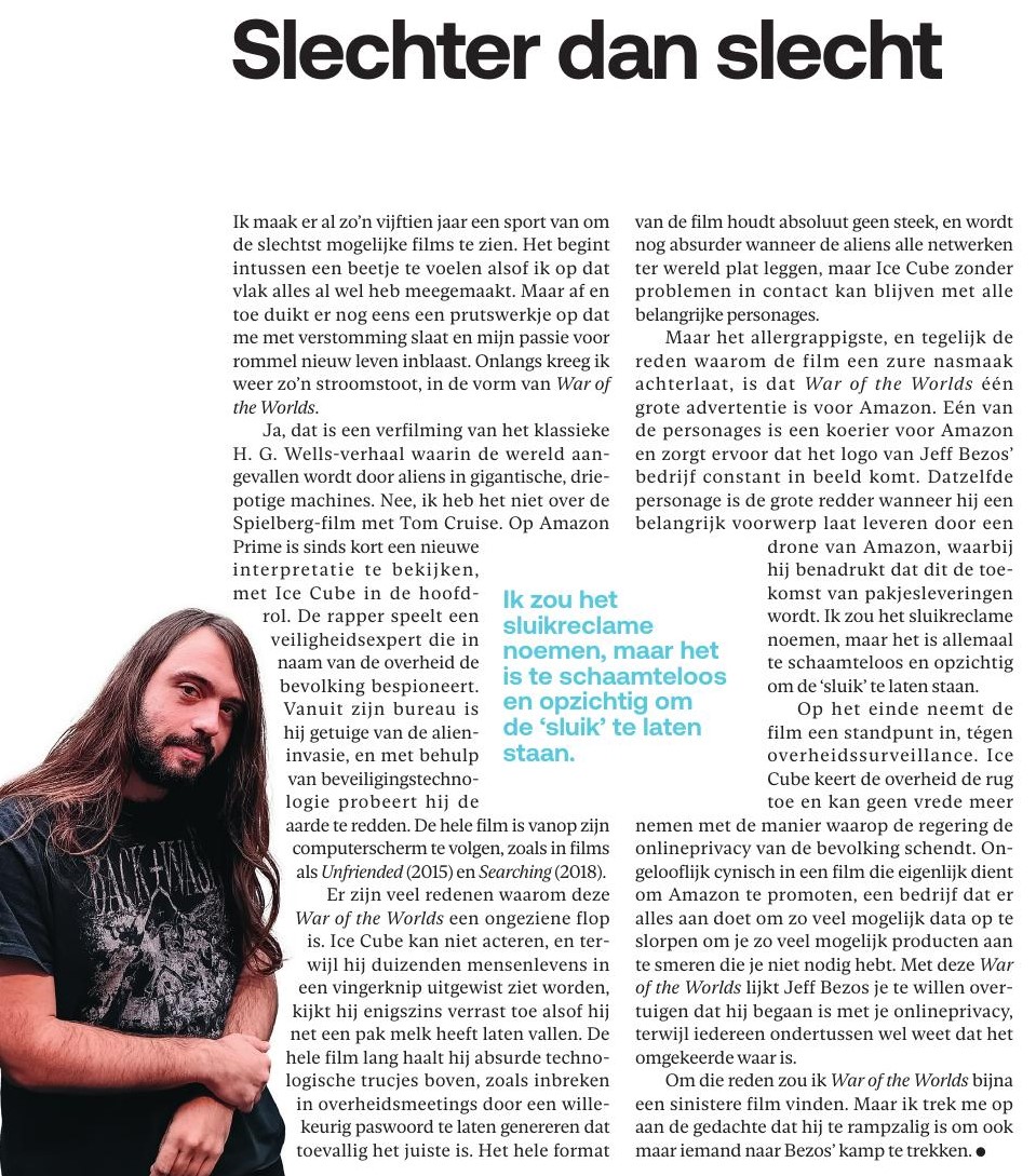 RIP H. G. Wells you would've loved War of the Worlds (2025)