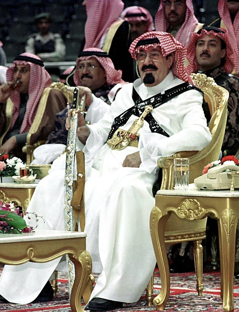 الملك : عبـدالله بن عبدالعزيز- رحمه الله 2001م
