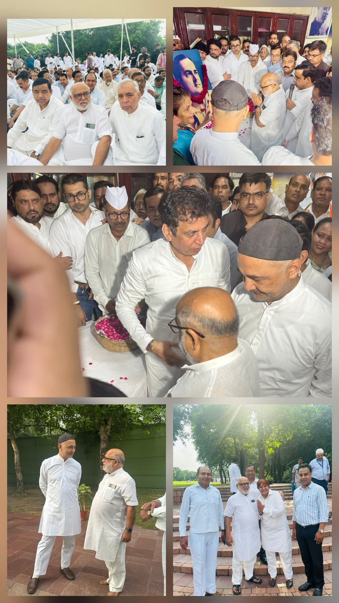 Hari Shanker Gupta Ex MLA (@hsgmla) on Twitter photo 20 अगस्त, वीर राजीव गांधी जी की जन्मदिवस पर वीर भूमि एवं दिल्ली काँग्रेस कार्यालय पुष्पांजलि अर्पित की गई. <a href="/ajaymaken/">Ajay Maken</a> <a href="/qazinizamuddin/">Qazi Nizamuddin</a> <a href="/devendrayadvinc/">Devender Yadav</a> 20 अगस्त, वीर राजीव गांधी जी की जन्मदिवस पर वीर भूमि एवं दिल्ली काँग्रेस कार्यालय पुष्पांजलि अर्पित की गई. <a href="/ajaymaken/">Ajay Maken</a> <a href="/qazinizamuddin/">Qazi Nizamuddin</a> <a href="/devendrayadvinc/">Devender Yadav</a>