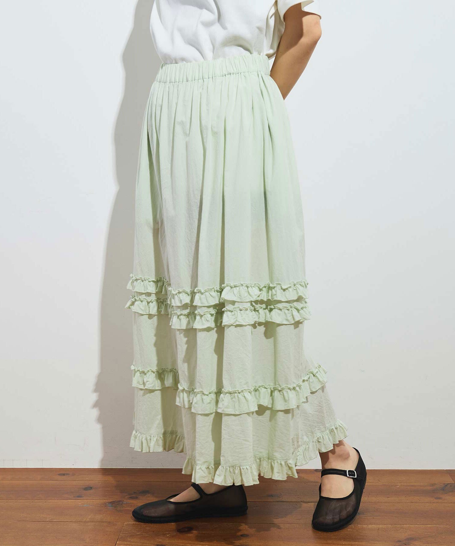 fig London uneven skirt グリーン アンビデックスストア on X: 