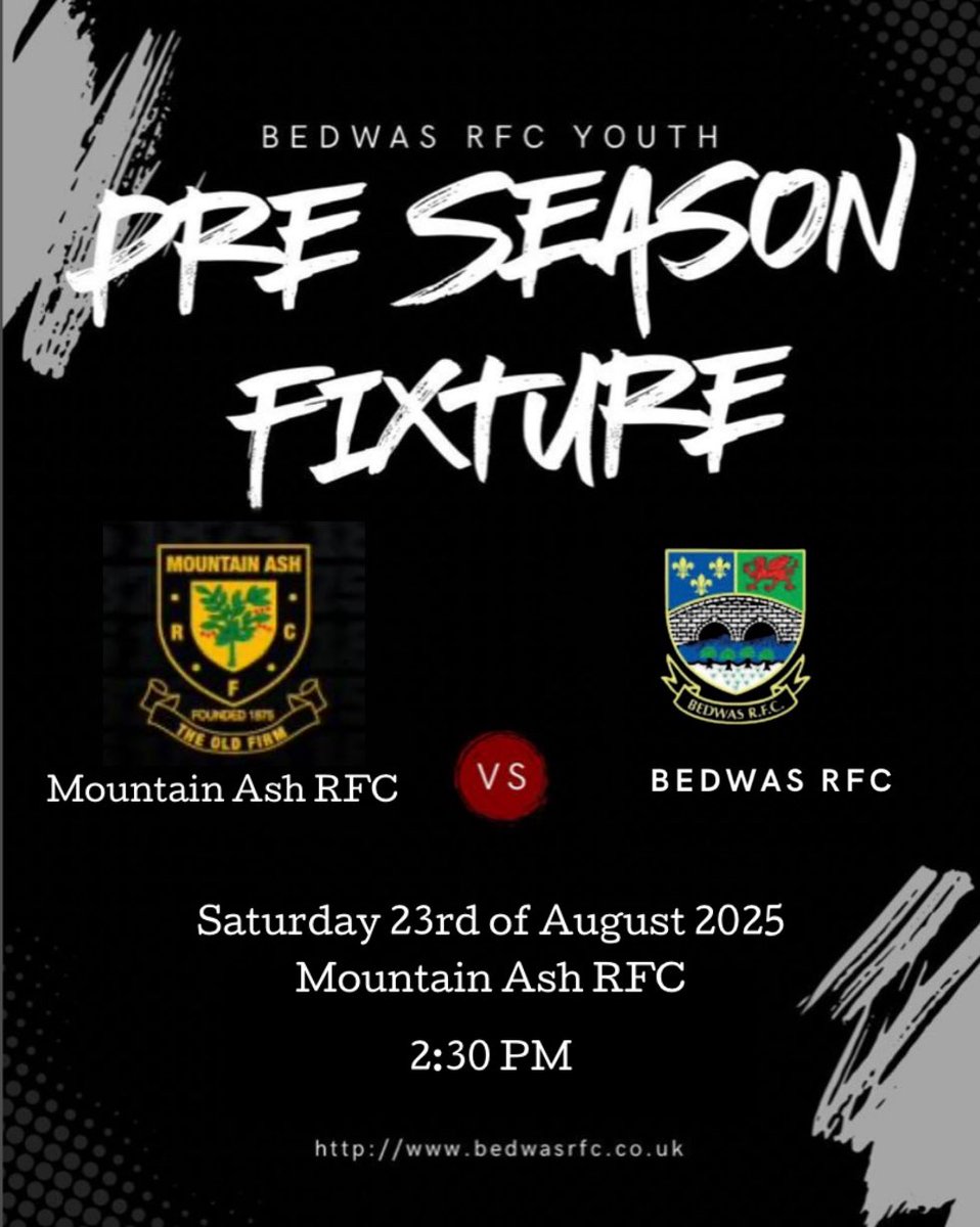 Bedwas RFC Youth (@bedwasyouthrfc) on Twitter photo A thrilling opener to  youth Rugby in Bedwas with the boys playing out a 22-22 draw last week. 
This weekend we travel to the Old firm in Mountain Ash for what will no doubt be a tough test for the lads. KO 14:30 🕝 
Come along and support the future of Bedwas Rugby 🏉
#wass A thrilling opener to  youth Rugby in Bedwas with the boys playing out a 22-22 draw last week. 
This weekend we travel to the Old firm in Mountain Ash for what will no doubt be a tough test for the lads. KO 14:30 🕝 
Come along and support the future of Bedwas Rugby 🏉
#wass