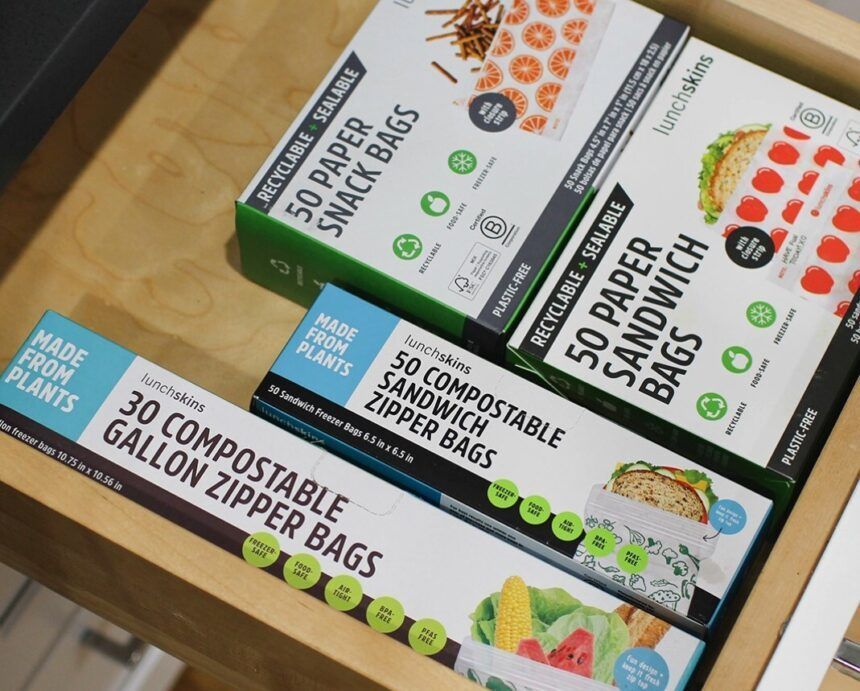 RenewableCNews's tweet image. Lunchskins Launches Revolutionary Home Compostable Freezer-Safe Storage Bags renewable-carbon.eu/news/?p=166584 #biodegradability #bioplastics #compostability #packaging #RenewableCarbon