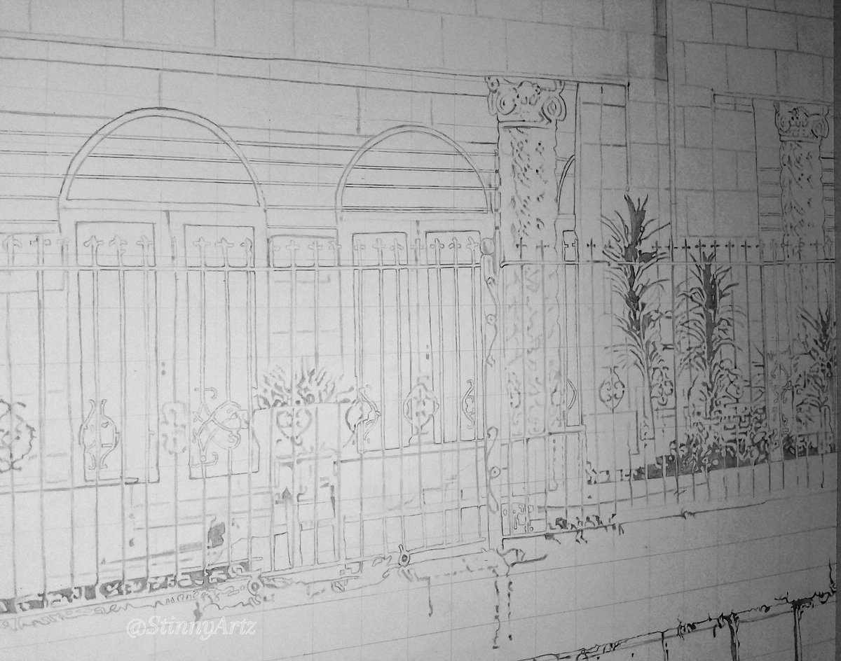 Stinny_Kizz's tweet image. Full sketch 98%. Working at any given free time. Can&apos;t wait to see how this piece comes alive 
 &apos;Parallel lives &apos; ✏️.

GM 🌞