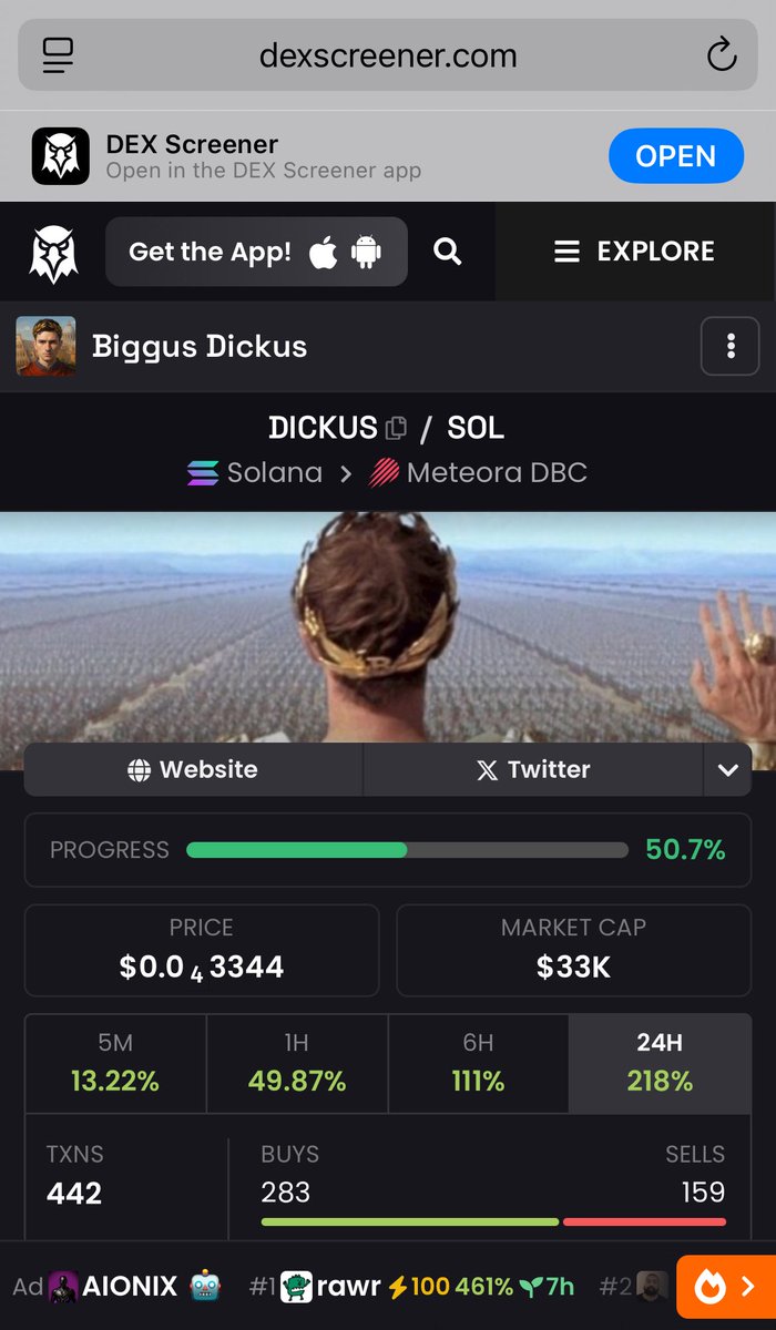 We got <a href="/alx/">ALX 🇺🇸</a> claiming fees, aping and burning supply on $KEK + Community Mod

We got <a href="/alx/">ALX 🇺🇸</a> claiming fees, aping and burning supply on $DICKUS + Community Mod

The only difference is one is not bonded yet 🤝

dexscreener.com/solana/Eu13F8P…