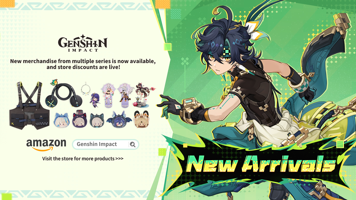 Hello, Traveler!
A variety of new Genshin Impact merchandise is now available in our official Amazon store! #GenshinImpact #genshingoods 

This time, we're introducing the cute and practical Teyvat Zoo Themed Plushie Keychains, featuring five designs with the characters