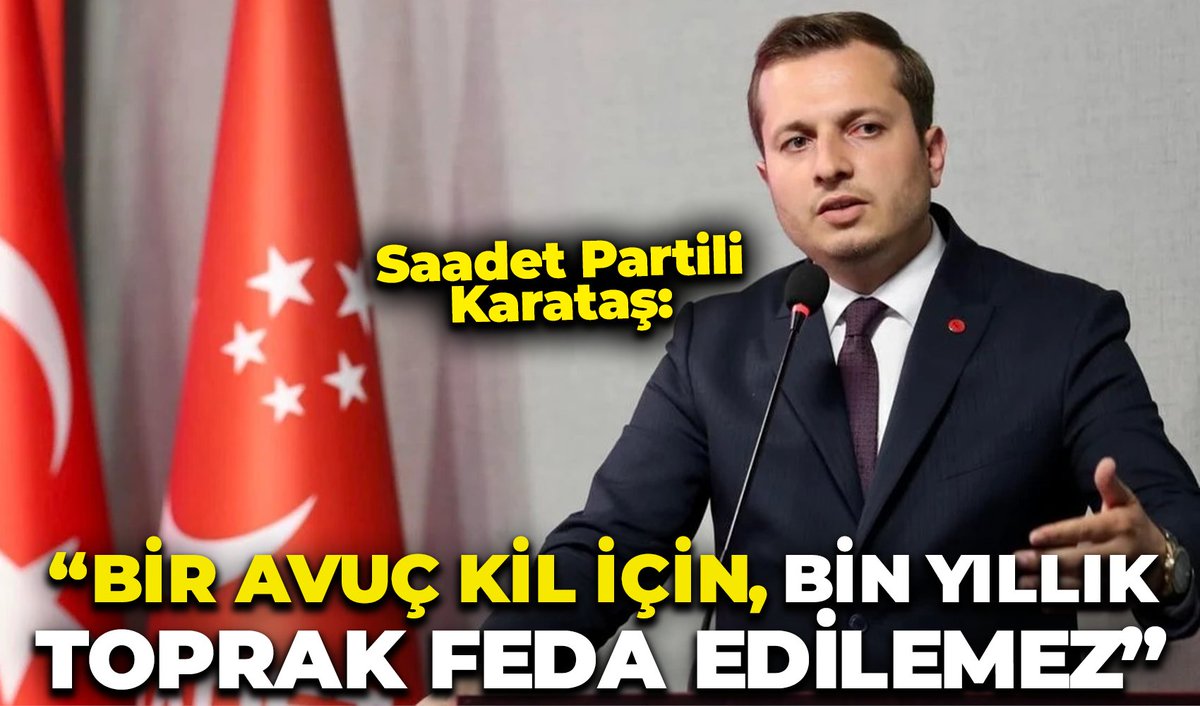 Saadet Partili Karataş: "Bir Avuç Kil İçin Bin Yıllık Toprak Feda Edilemez" afyonpostasi.com.tr/saadet-partili…