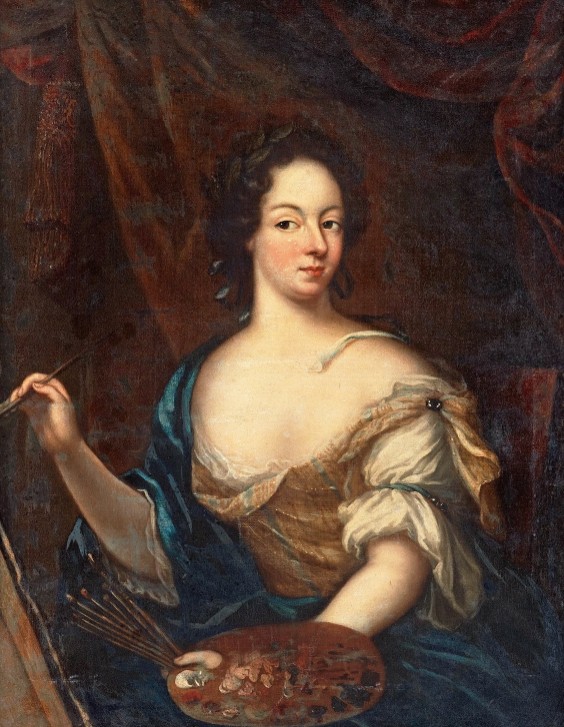 Fgdesnoyer's tweet image. Tal día como hoy, el 20 de agosto de 1663, nació la pintora sueca Amalia von Köningsmarck.