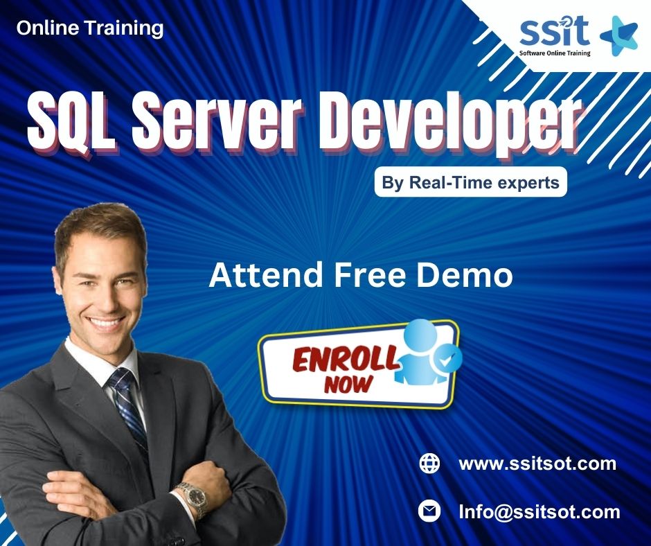 ssitsot's tweet image. Boost Your Career with SQL Server Developer Skills?
Why Choose Us?
✅ Expert-Led Live Training
✅ Hands-On Projects
✅ Certification Guidance
✅ Career-Oriented Learning
Transform into a Skilled SQL Server Developer &Open Global Opportunities!
#SQLServerDeveloper #SQLServer
