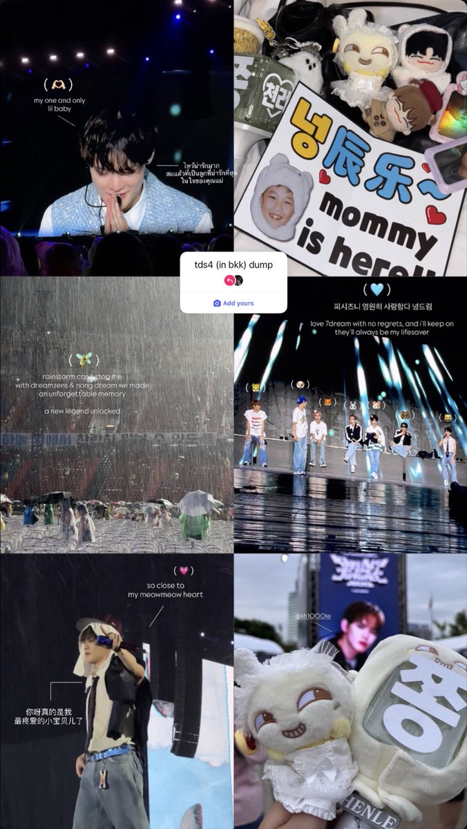 ssusunee's tweet photo. 16-17 aug : tds4 in bkk 
บอกรักเฉินเล่อกับน้องดรีมเท่าไหร่ถึง���ะพออะ ยิ่งเห็นน้องมันประทับใจคอนในไทยมากๆอีกปี ยิ่งมูฟออนไปไหนไม่ได้ รอบนี้ฮีไฮโน๊ตสู้ฝน แถมมีคนรัก positive energy ของฮีเพิ่มมากขึ้นอีก มีความสุขจัง 🥺🫶🏻💖

#น้องเล่อมาแน่ราชมัง #CHENLE
#NCTDREAM_THEDREAMSHOW4_in_BKK https://t.co/RfDyaSoNVD
