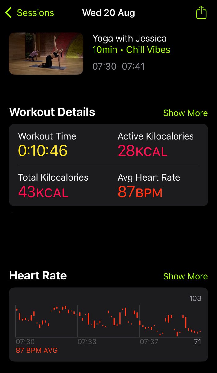 Whilst I did do core, yoga and running when away, it’s nice to do a workout in less than 25C temperatures! #fitness #core #yoga #wellbeing