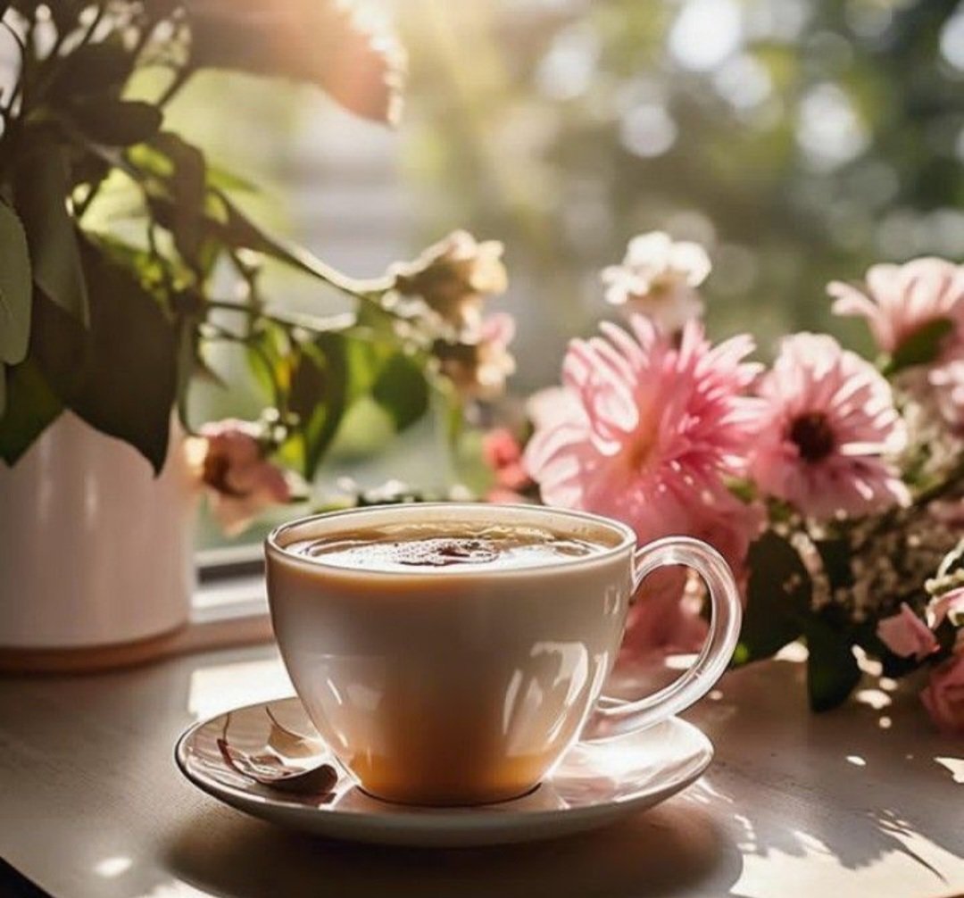 Guten Morgen☀️☕️🦋🌼
