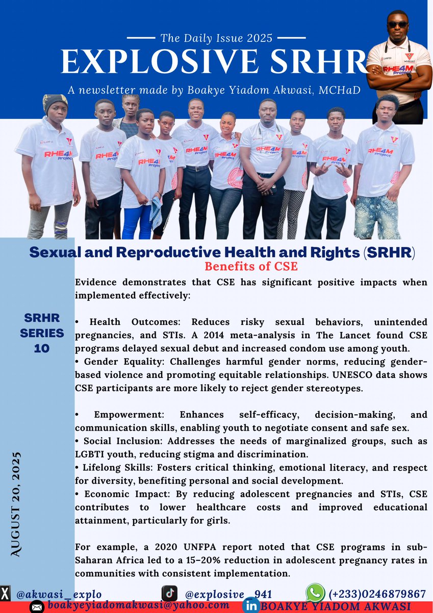 AKWASI BOAKYE YIADOM, MCHaD (@akwasi_explo) on Twitter photo ๐๐10TH DAILY SRHR NEWSLETTER ๐๐
#PaulSmithXEmiThasorn #jrokez #NamtanFilm #SB19 #SRHR <a href="/DaudaMalik5/">ENVIRONMENTAL & REPRODUCTIVE HEALTH ADVOCATE ๐๐ค</a> <a href="/PPAGGhana/">Planned Parenthood Association of Ghana (PPAG)</a> <a href="/YAMghana/">YouthActionMovement</a> <a href="/yenkasa_gh/">Yenkasa Gh</a> ๐๐10TH DAILY SRHR NEWSLETTER ๐๐
#PaulSmithXEmiThasorn #jrokez #NamtanFilm #SB19 #SRHR <a href="/DaudaMalik5/">ENVIRONMENTAL & REPRODUCTIVE HEALTH ADVOCATE ๐๐ค</a> <a href="/PPAGGhana/">Planned Parenthood Association of Ghana (PPAG)</a> <a href="/YAMghana/">YouthActionMovement</a> <a href="/yenkasa_gh/">Yenkasa Gh</a>